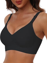 Seamless Full Coverage Wireless Bra | Soft Support | Regular & Plus Size - MDCURVE