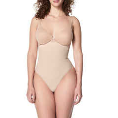 Seamless High - Waisted Thong Shapewear for Women - MDCURVE
