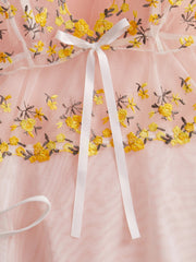 See - Through Lingerie Set with Transparent Nightdress - MDCURVE