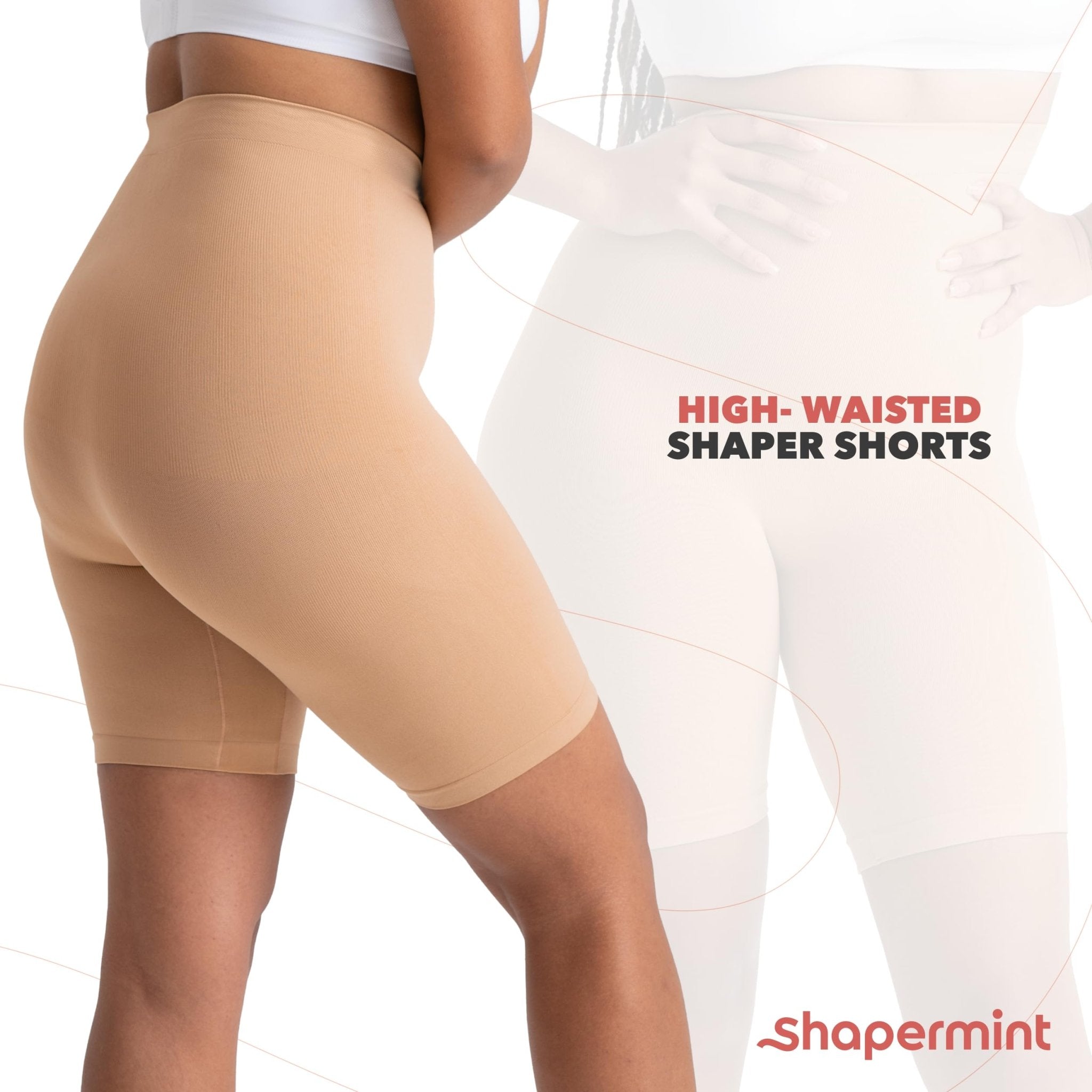 Shapewear for Women - High - Waisted Shapewear Tummy Control Shorts, Faja Body Shaper, Underwear for Women - MDCURVE