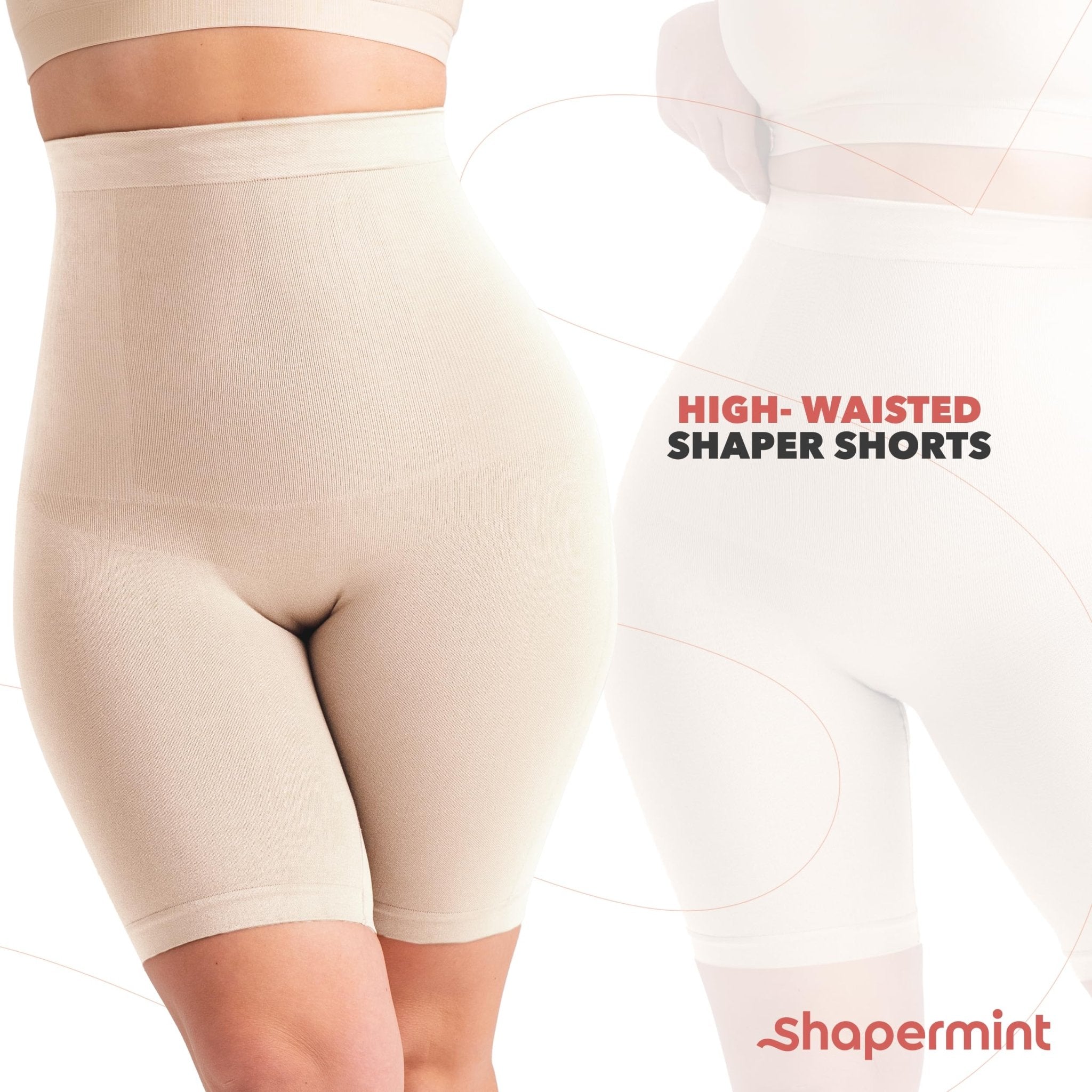 Shapewear for Women - High - Waisted Shapewear Tummy Control Shorts, Faja Body Shaper, Underwear for Women - MDCURVE