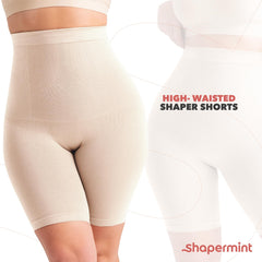 Shapewear for Women - High - Waisted Shapewear Tummy Control Shorts, Faja Body Shaper, Underwear for Women - MDCURVE