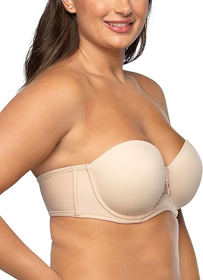 Strapless Smoothing Bra for Women | 4 - Way Stretch | Lightly Lined Cups - MDCURVE