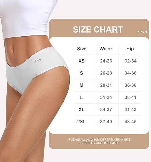 Cotton Hipster Panties | Women’s Low Rise Breathable Bikini Underwear 6 Pack - MDCURVE