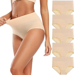Cotton Underwear for Women | High Waisted Full Coverage Panties Plus Size - MDCURVE