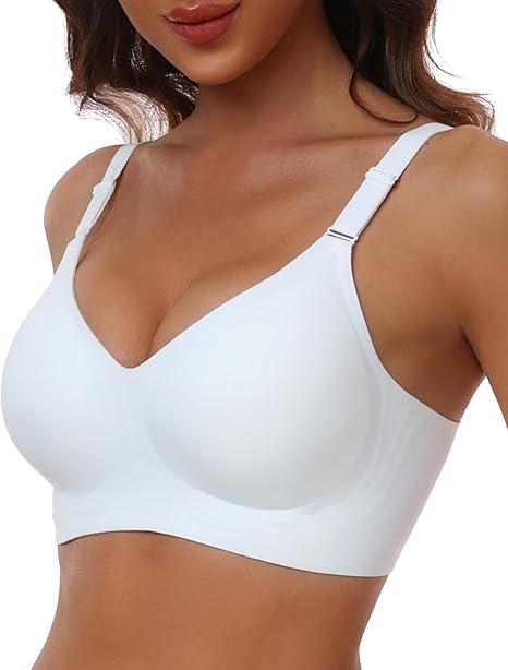Seamless Full Coverage Wireless Bra | Soft Support | Regular & Plus Size - MDCURVE