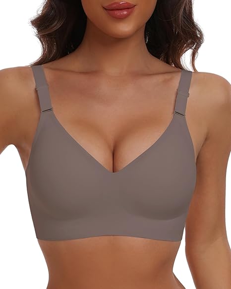 Seamless Full Coverage Wireless Bra | Soft Support | Regular & Plus Size - MDCURVE