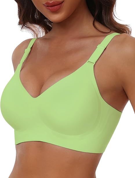 Seamless Full Coverage Wireless Bra | Soft Support | Regular & Plus Size - MDCURVE