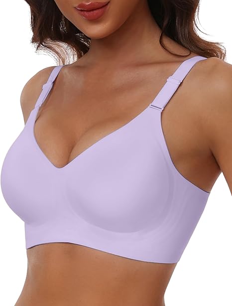 Seamless Full Coverage Wireless Bra | Soft Support | Regular & Plus Size - MDCURVE