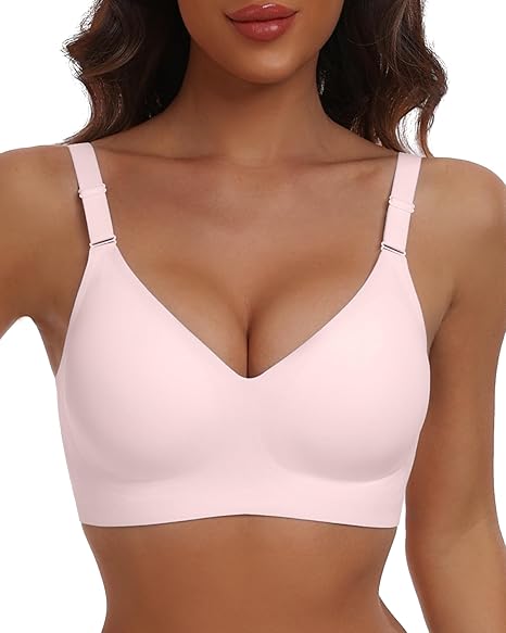 Seamless Full Coverage Wireless Bra | Soft Support | Regular & Plus Size - MDCURVE