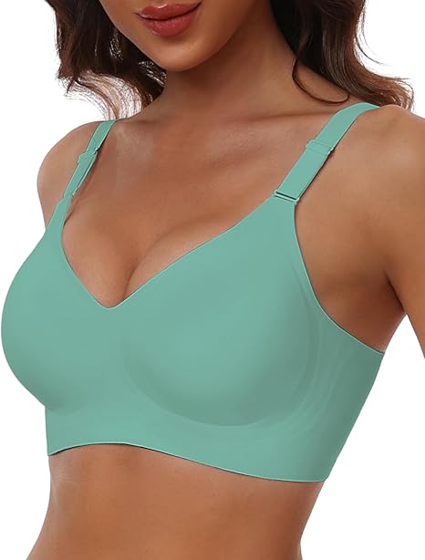 Seamless Full Coverage Wireless Bra | Soft Support | Regular & Plus Size - MDCURVE