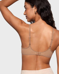 Sheer Balconette Bra | Demi Unlined Mesh with Underwire - MDCURVE
