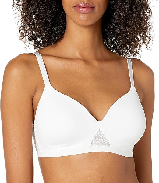 Wireless T-Shirt Bra for Women | ComfortFlex Fit | Light Foam Support - MDCURVE