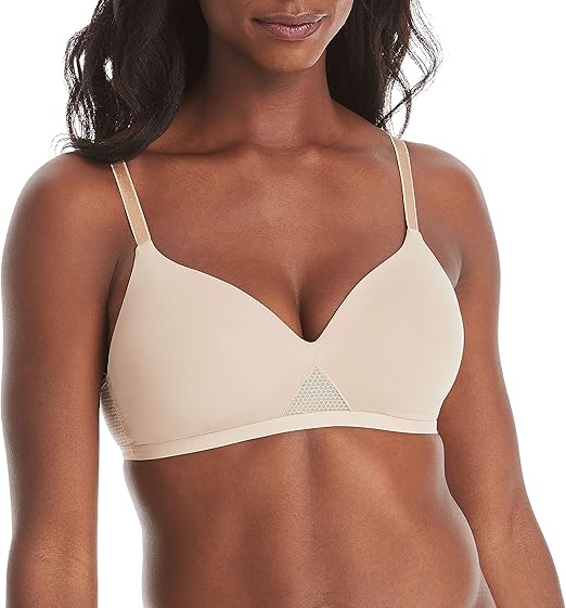 Wireless T-Shirt Bra for Women | ComfortFlex Fit | Light Foam Support - MDCURVE