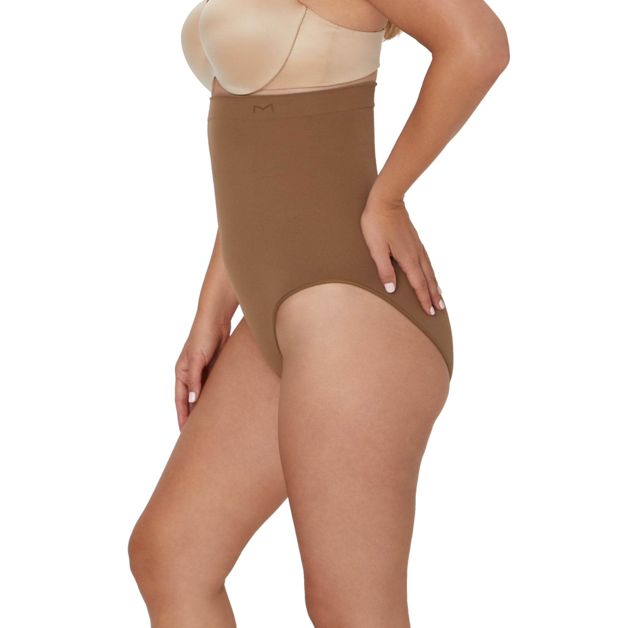 Women's Seamless Shapewear, Tummy Control High - Waist Brief, Firm Control Shapewear Panty - MDCURVE