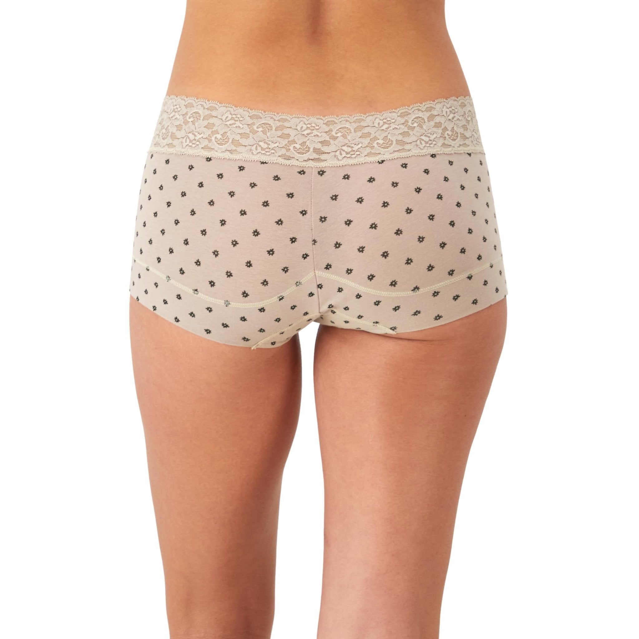 Women's Stretch Cotton Boyshort Underwear | Seamless Comfort Panties | Soft Full - Coverage Briefs 3 - Pack - MDCURVE