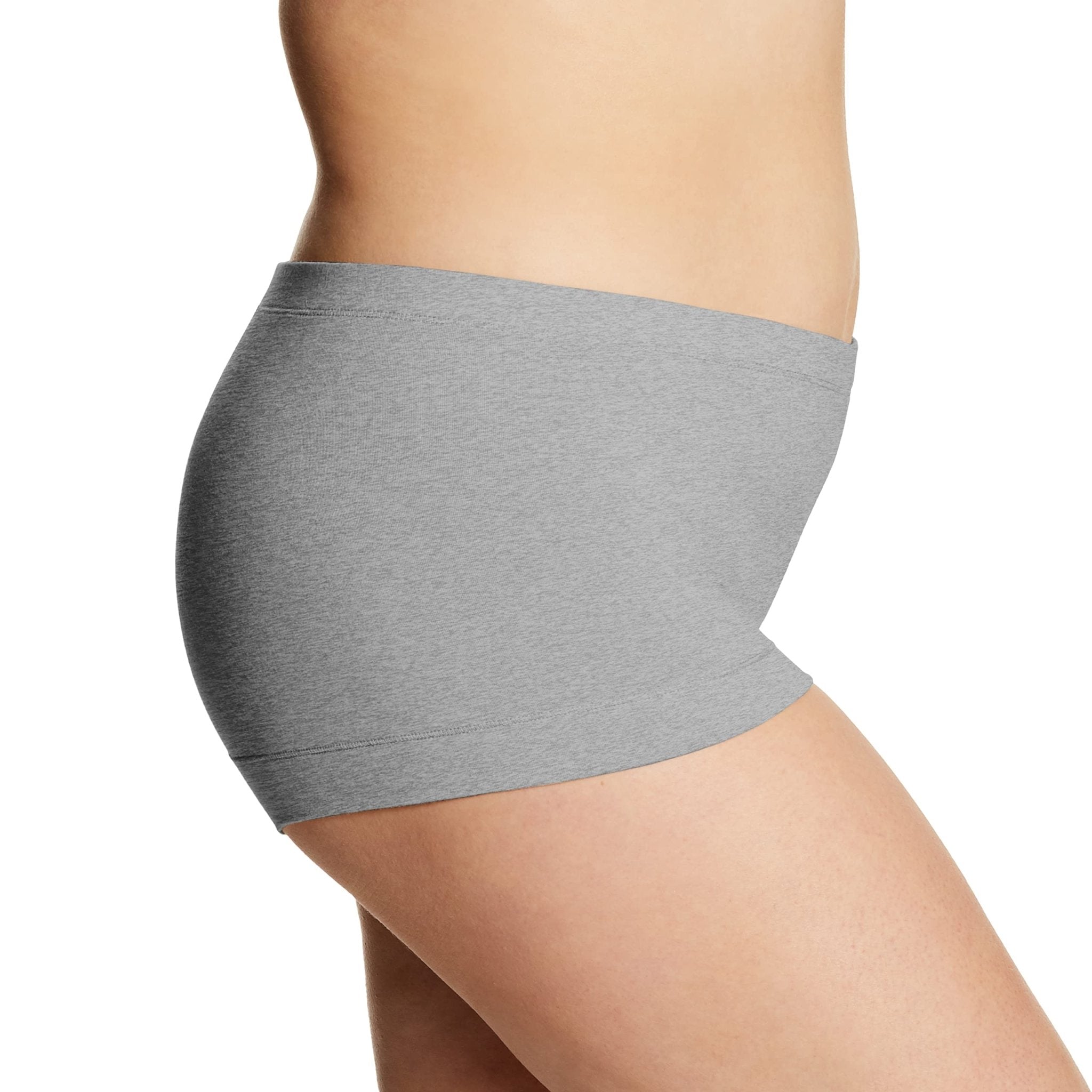 Women's Stretch Cotton Boyshort Underwear | Seamless Comfort Panties | Soft Full - Coverage Briefs 3 - Pack - MDCURVE